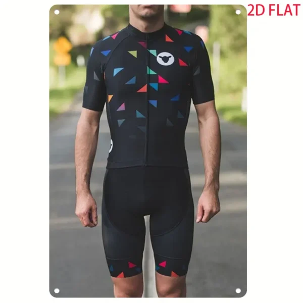 Men's Retro Cycling Suit