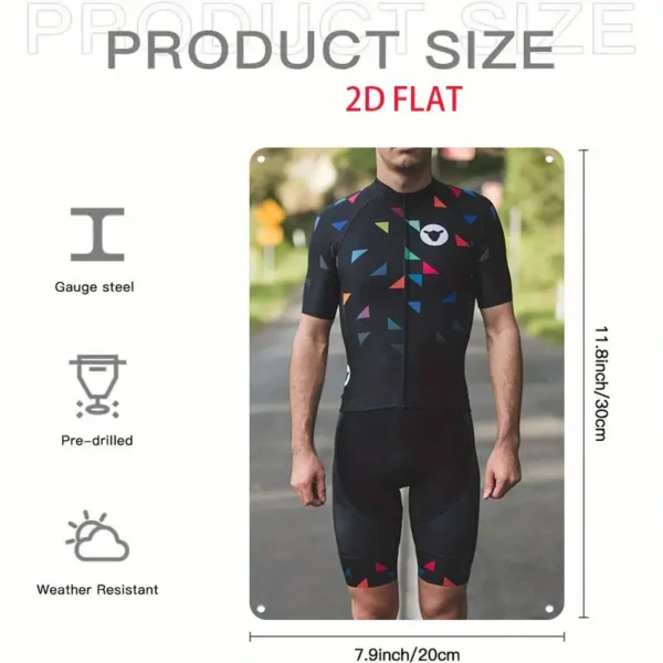 Men's Retro Cycling Suit