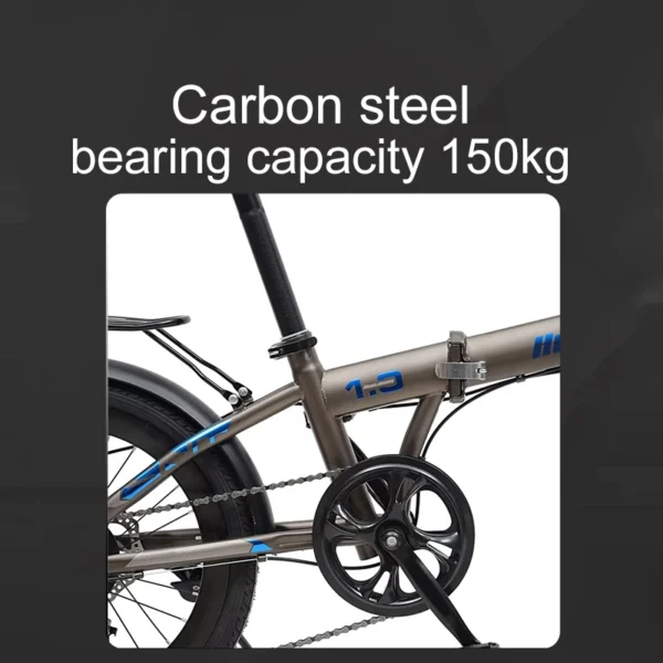 Velco Foldable 7 Speed Adult Bike 20inch