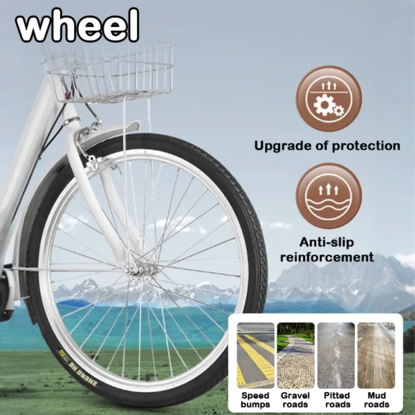 Foldable 7 speed Adult Bike 24inch