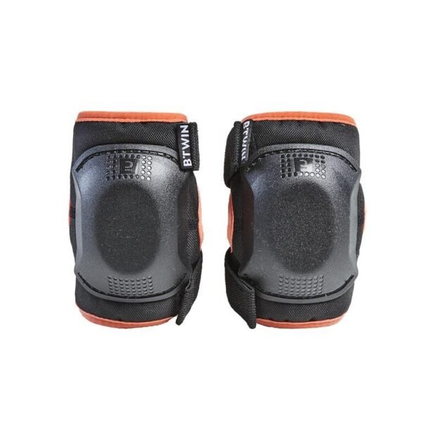 One Size Cycling Elbow and Knee Protectors Set 3-6 Years-orange
